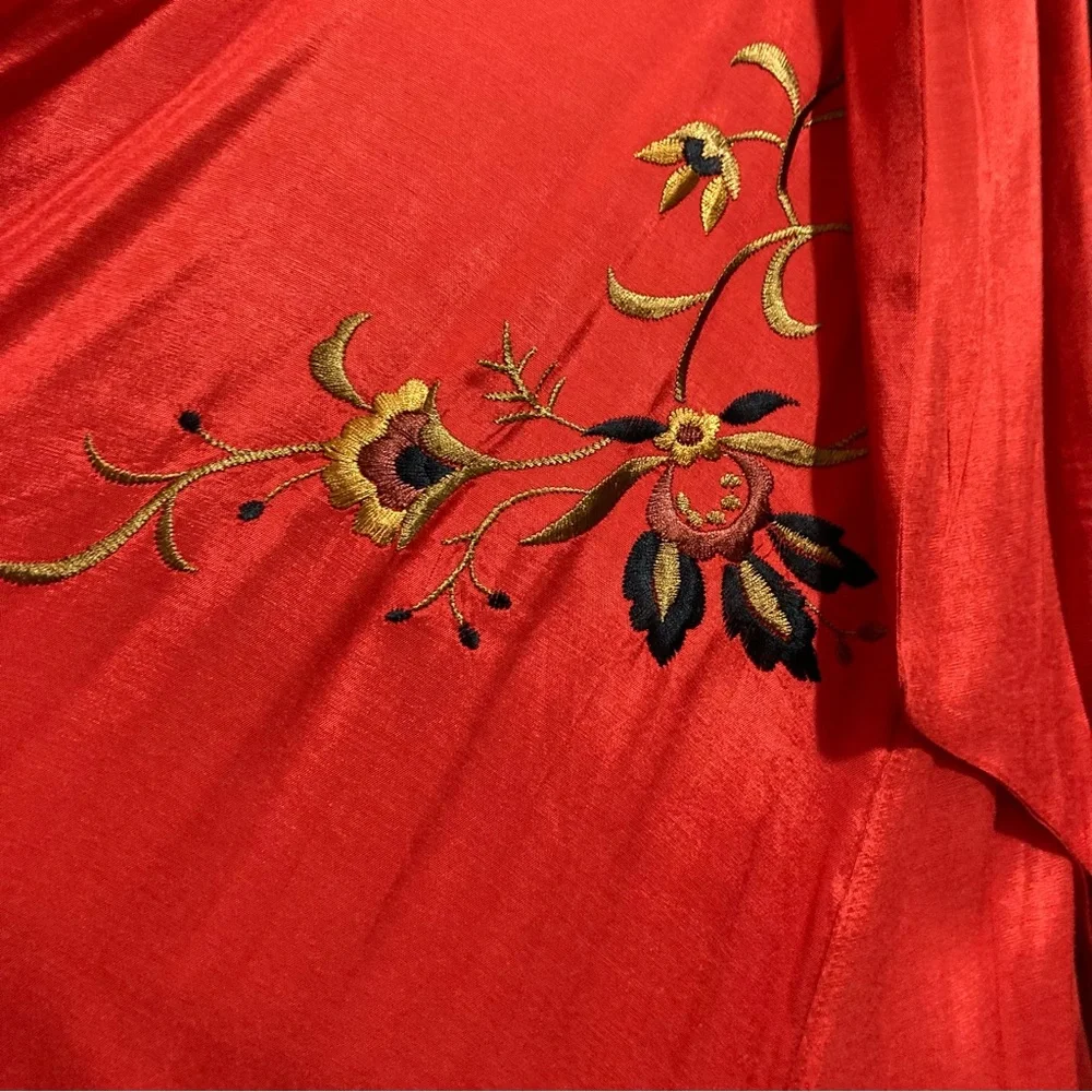 Free People Embroidered Strapless Evening Maxi Top - Picture 16 of 16